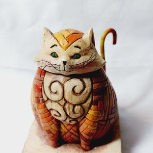 Enesco Heartwood Creek By Jim Shore - Calendrier Perpétuel En Pierre Artificielle Multicolore - Hauteur 23 Cm